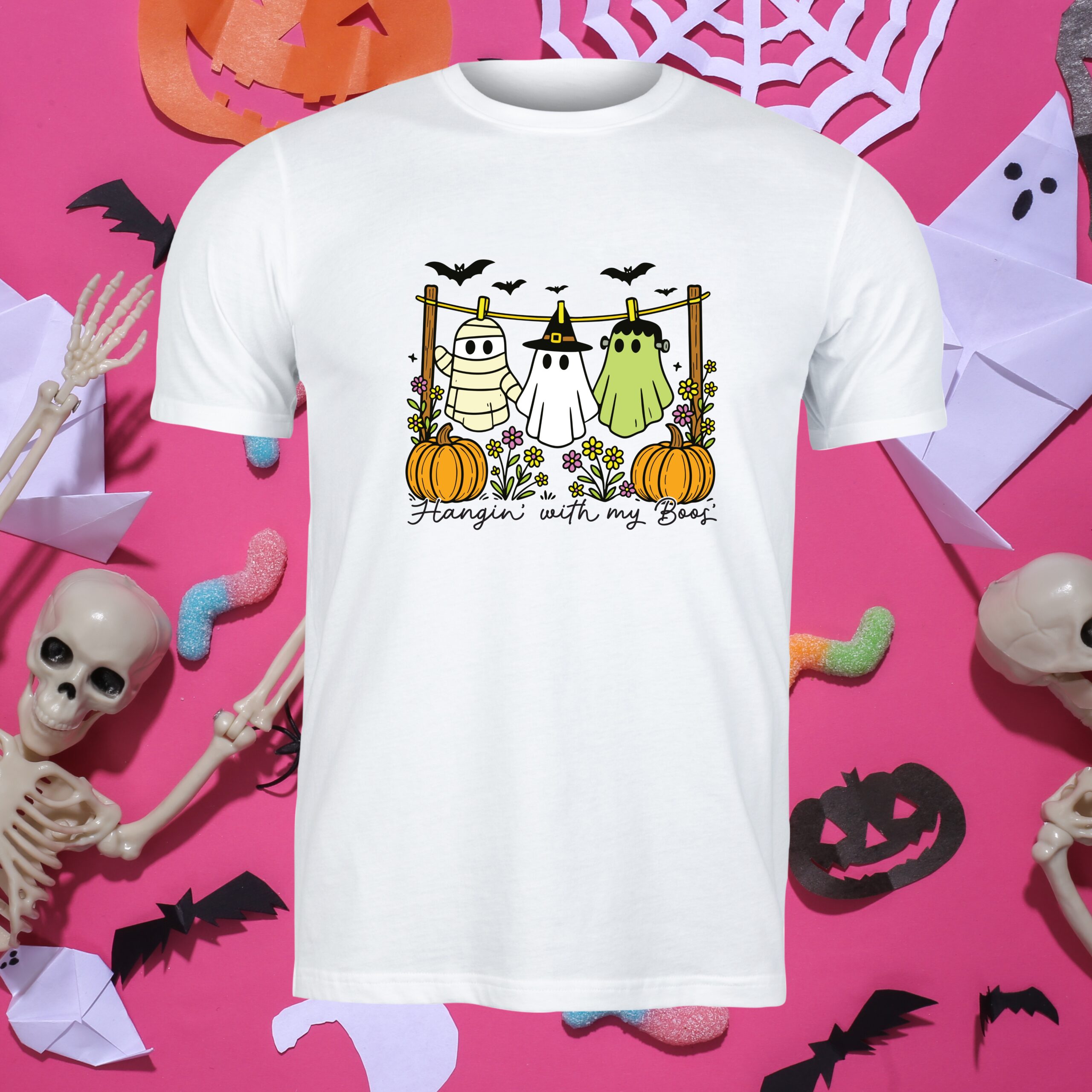 Halloween Kid's Shirt Mockup
