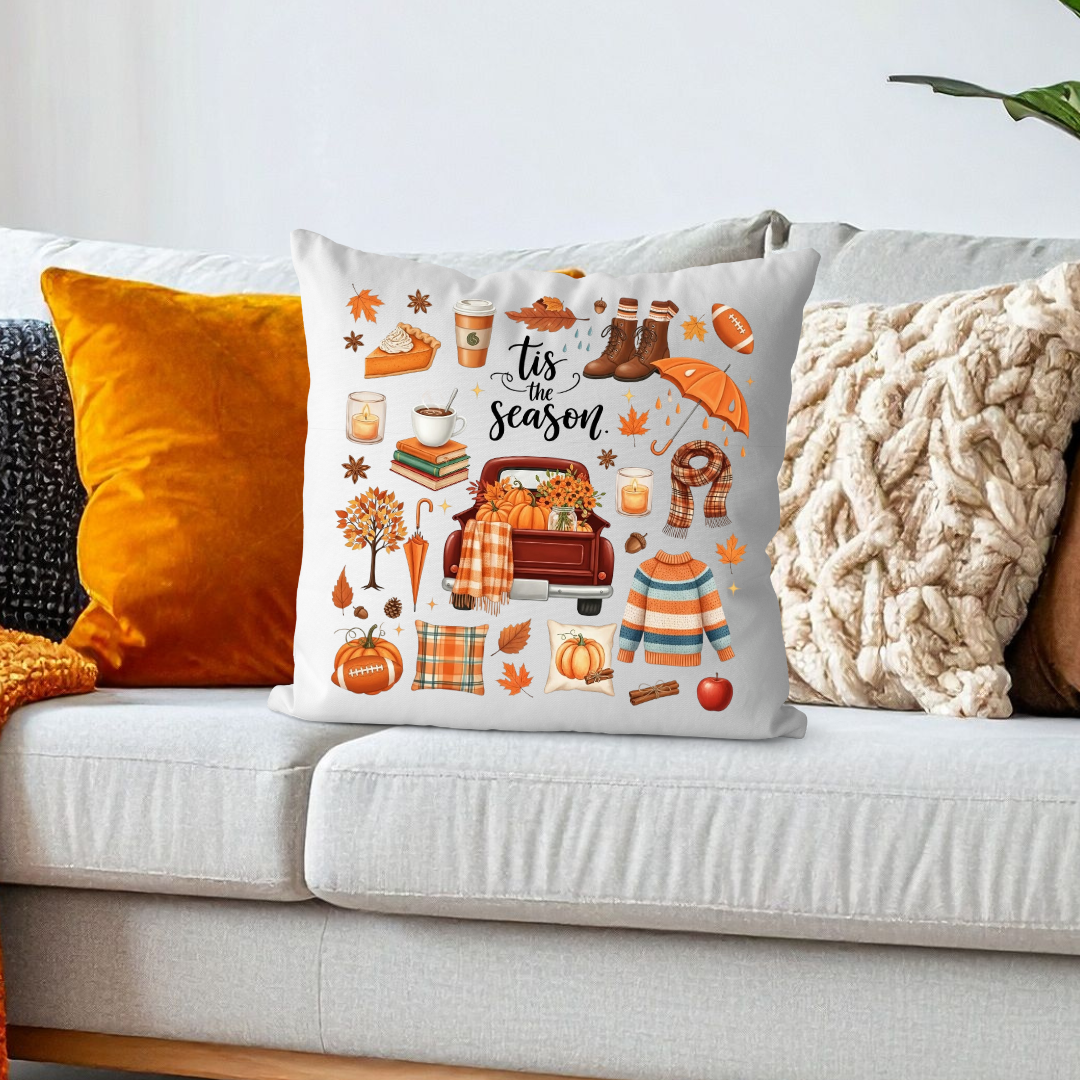 Fall Pillow Mockup