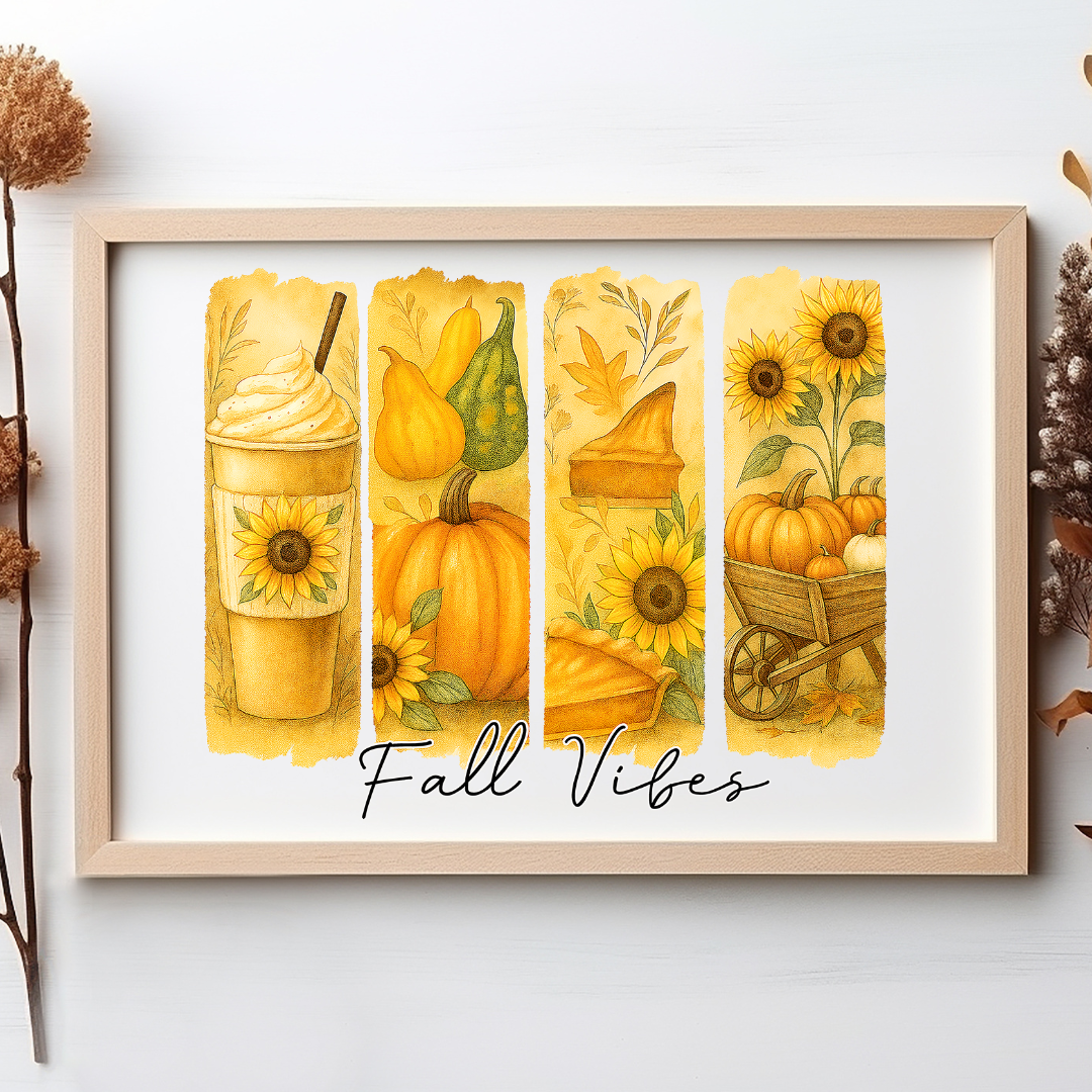 Fall Small Sign Mockup