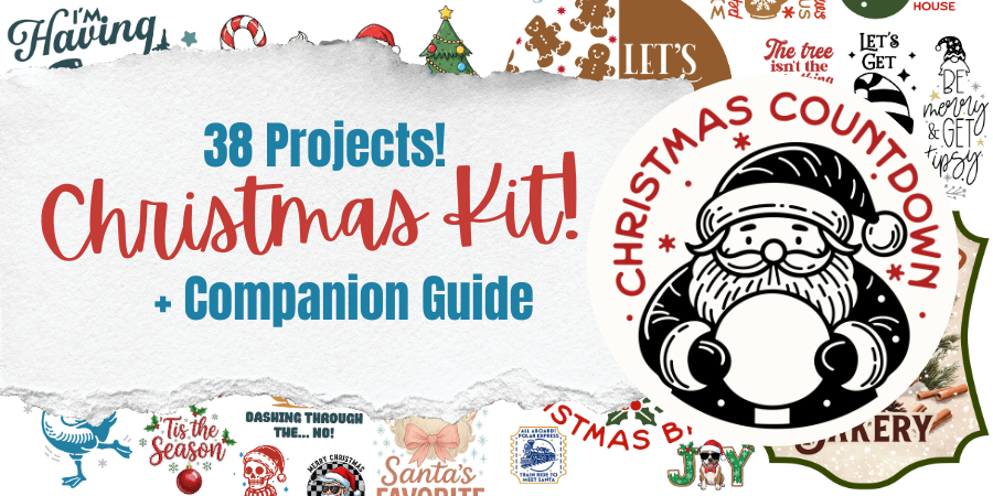 DTF Christmas Kit - 38 Projects in 1! 