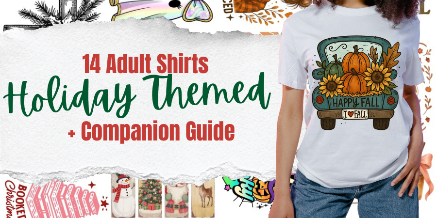 Holiday Shirt Bundle - 14 Festive Shirts! 
