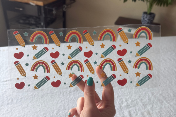 UV DTF transfer example