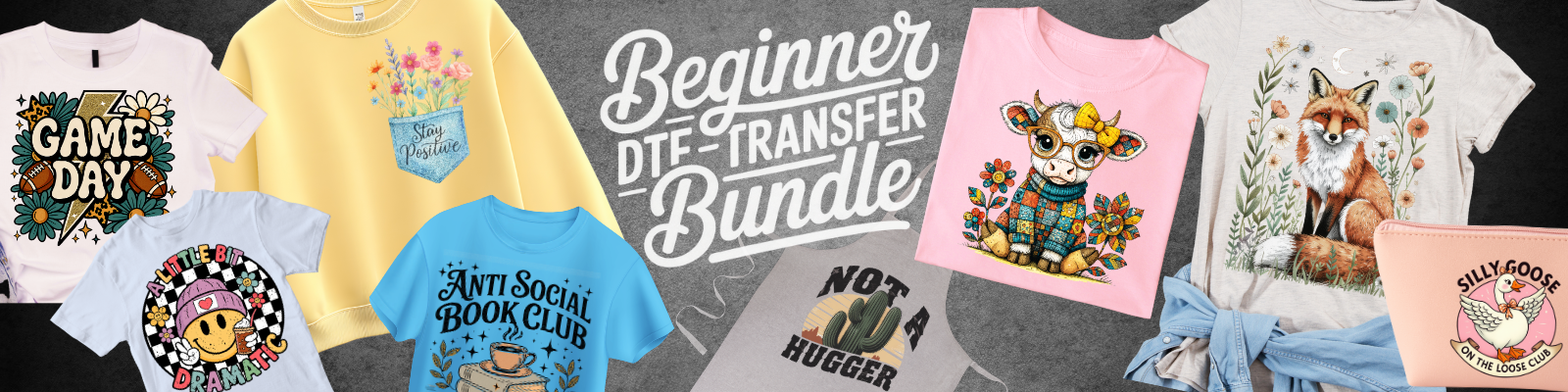 Beginner's DTF Starter Sheet Banner