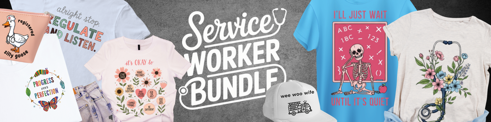 Hometown Heroes DTF Bundle Banner