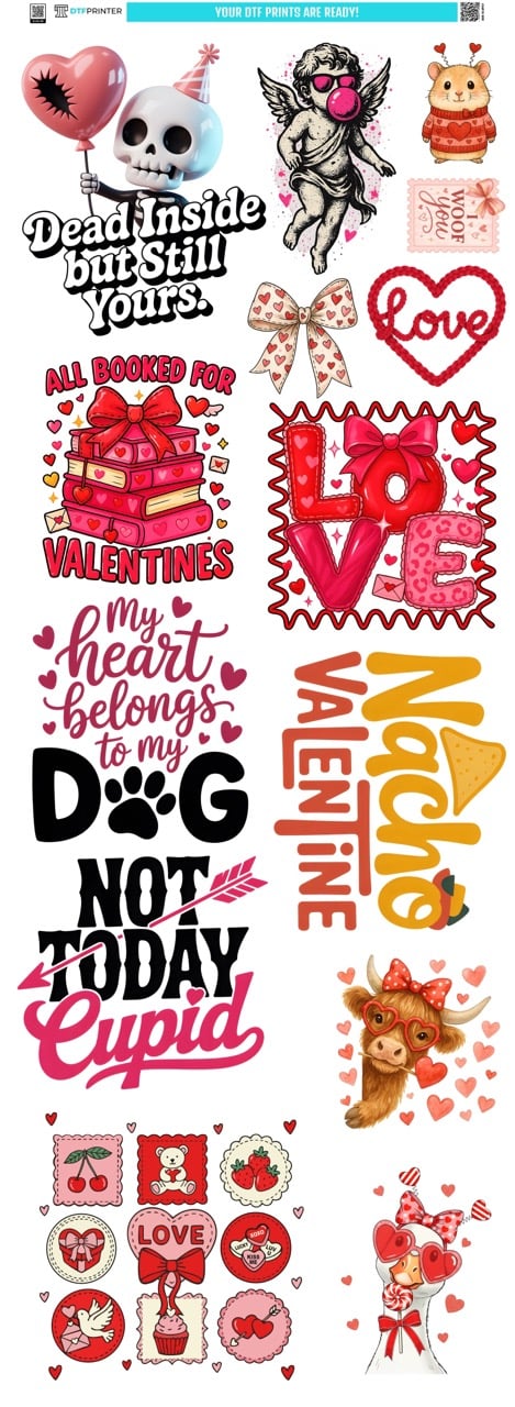 Valentine's 22x60 Sheet Preview